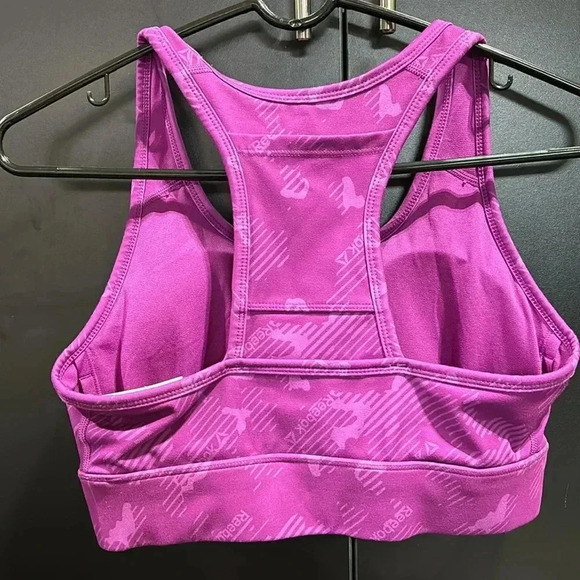 Reebok High Impact Wide racerback,scoop neck,removable pads,full coverage,Logo - Picture 4 of 6